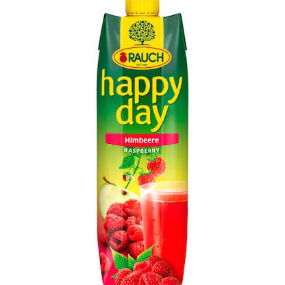 Artikelbild 2 für happy day Fruchtnektar Himbeere 6x 1,0 l, Artikelnummer 533156