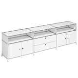 Artikelbild 1 für viasit Sideboard System4, 496620 weiß 227,9 x 40,4 x 62,0 cm, 1 St., Artikelnummer 496620