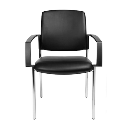 Artikelbild 3 für Topstar Besucherstühle BtoB 10 BB190A D10 schwarz Kunstleder, 2 St., Artikelnummer 356283