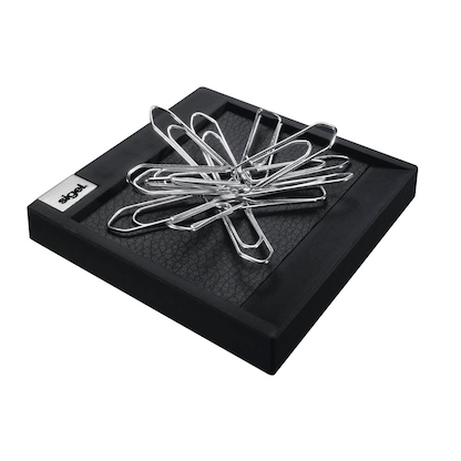 Artikelbild für SIGEL Büroklammerspender cintano:S schwarz mit Klammern, Artikelnummer 376798