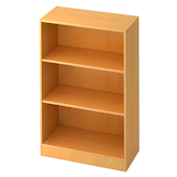 Artikelbild 1 für HAMMERBACHER Aktenregal Akandia buche 80,0 x 40,0 x 127,0 cm, 1 St., Artikelnummer 671875