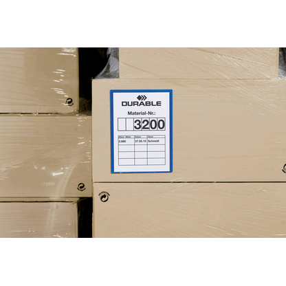 Artikelbild 2 für DURABLE Etikettentaschen blau A4, 50 St., Artikelnummer 556480