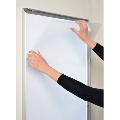 Artikelbild 3 für update displays LED-Leuchtrahmen Economy silber DIN A2 45,0 x 1,8 x 62,4 cm, 1 St., Artikelnummer 480285