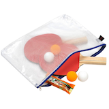 Artikelbild 1 für FolderSys Reißverschlussbeutel DIN A4 transparent/blau 0,15 mm, 1 St., Artikelnummer 641837