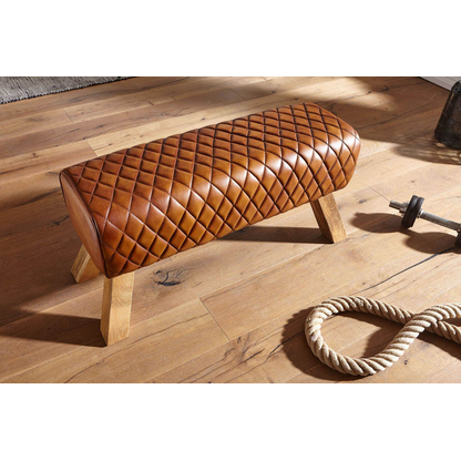 Artikelbild 4 für WOHNLING Sitzbank WL6.089 braun Leder 89,0 cm, Artikelnummer 545549