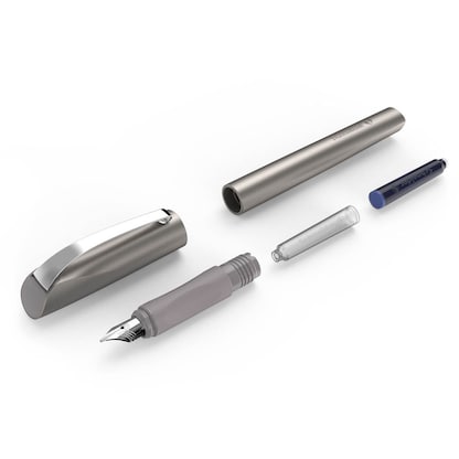 Artikelbild 3 für Schneider Ceod Shiny Patronenfüller grau-metallic M (mittel), 1 St., Artikelnummer 744601