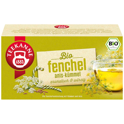 Artikelbild 2 für TEEKANNE Fenchelteemischung mit Kümmel und Anis Bio-Tee 18 Portionen, Artikelnummer 778502
