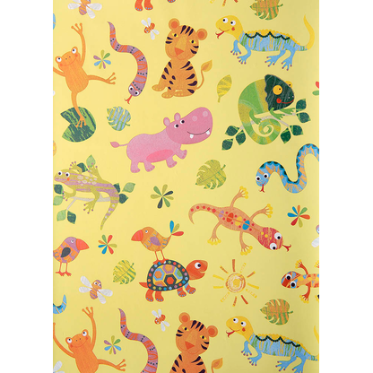 Artikelbild 3 für JUNG SCHÖNER VERPACKEN Geschenkpapier Fantasia Tiere mehrfarbig, 20,0 m, Artikelnummer 223471