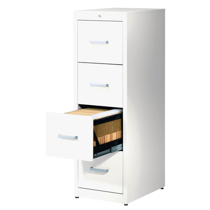 Artikelbild 5 für mauser client entry Hängeregistraturschrank reinweiß 4 Schubladen 43,4 x 60,0 x 135,0 cm, 1 St., Artikelnummer 259162