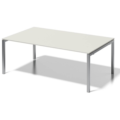 Artikelbild für BISLEY Konferenztisch Cito grauweiß, silber rechteckig, 4-Fuß-Gestell silber, 200,0 x 120,0 x 74,0 cm, Artikelnummer 257340