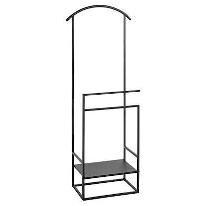 Artikelbild 2 für HAKU Möbel Herrendiener 47519 schwarz Metall 47,0 x 128,0 cm, Artikelnummer 105439