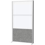Artikelbild 1 für MAUL Akustik-Trennwand MAULconnecto 9622095, dunkelgrau, weiß 100,0 x 182,0 cm, 1 St., Artikelnummer 156769