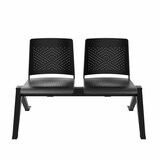 Artikelbild 1 für BISLEY 2-Sitzer Traversenbank schwarz Kunststoff 114,0 x 45,0 x 78,0 cm, 1 St., Artikelnummer 284717