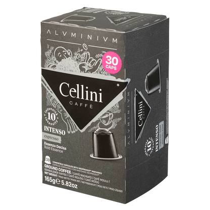 Artikelbild 7 für Cellini ESPRESSO INTENSO Kaffeekapseln, Arabica- und Robustabohnen kräftig, 30 Stück, Artikelnummer 720694