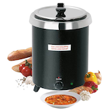 Artikelbild 1 für Bartscher Warmhaltetopf Suppentopf Club schwarz 8,5 l 400 W, Artikelnummer 425296