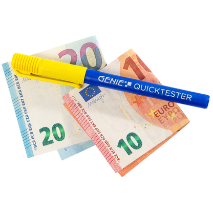 Artikelbild für GENIE Geldscheinprüfstift Quicktester, Artikelnummer 841010