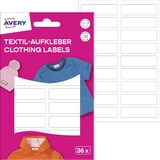 Artikelbild 1 für AVERY Zweckform Namensetiketten weiß 46,0 x 13,0 mm, 36 St., Artikelnummer 588188