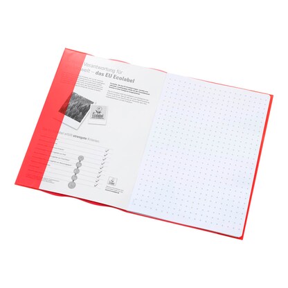 Artikelbild 2 für OXFORD Heftumschlag rot Kunststoff DIN A4, 1 St., Artikelnummer 592107