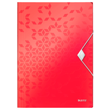 Artikelbild 1 für LEITZ Eckspanner WOW 4599 DIN A4 rot, 1 St., Artikelnummer 235117