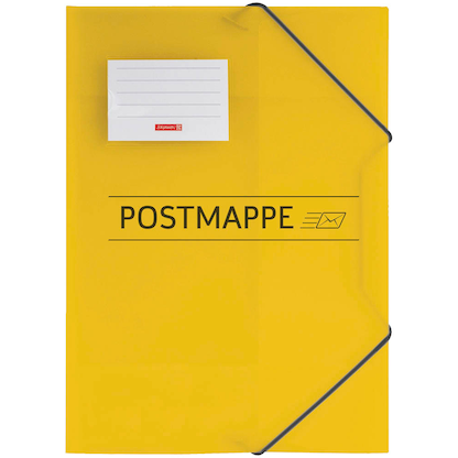 Artikelbild für BRUNNEN Eckspanner Postmappe DIN A4 gelb, 1 St., Artikelnummer 498966