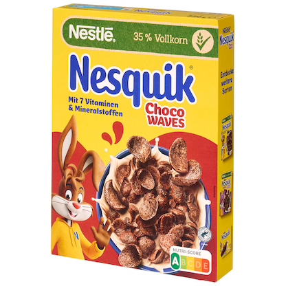 Artikelbild 3 für Nesquik® Choco Waves Cereal 330,0 g, 1 St., Artikelnummer 612998