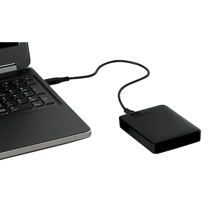 Artikelbild für Western Digital Elements Portable 4 TB externe HDD-Festplatte schwarz, Artikelnummer 854955