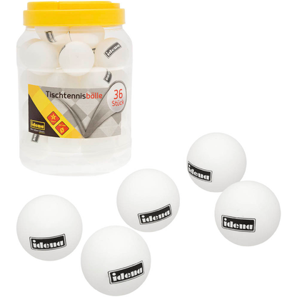 Artikelbild für Idena Tischtennisbälle weiß, 36 St., Artikelnummer 349153