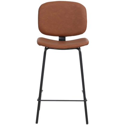 Artikelbild 3 für meet powered by PAPERFLOW Barhocker VINTAGE THVINX2.01.16 braun Kunstleder, 2 St., Artikelnummer 637907