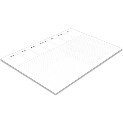 Artikelbild 2 für RNK-Verlag Schreibtischunterlage Office weiß Papier 60,0 x 42,0 cm, 30 Blatt, Artikelnummer 709432