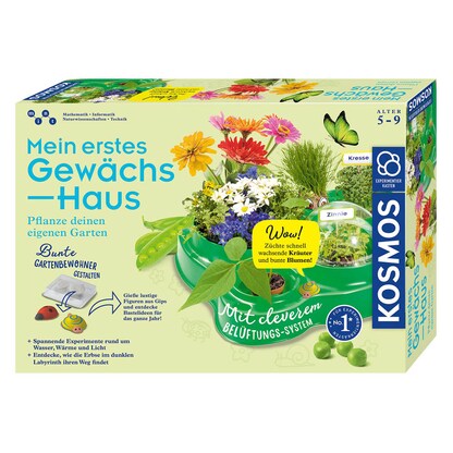 Artikelbild für KOSMOS Experimentierkasten Mein erstes Gewächshaus mehrfarbig, Artikelnummer 820557