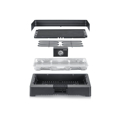 Artikelbild 3 für SEVERIN Grillplatte PG 8567 2.200 W 52,0 x 39,5 x 15,5 cm, 1 St., Artikelnummer 982076