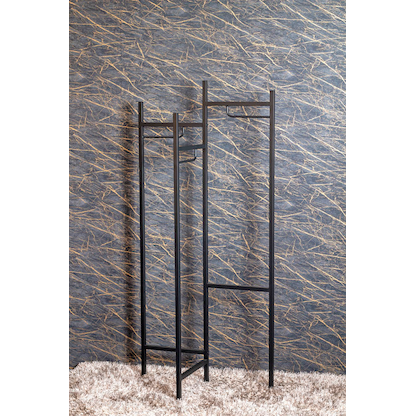 Artikelbild 4 für HAKU Möbel Kleiderständer 47520 schwarz Metall 70,0 x 170,0 cm, Artikelnummer 105449