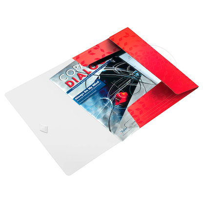 Artikelbild 2 für LEITZ Eckspanner WOW 4599 DIN A4 rot, 1 St., Artikelnummer 235117