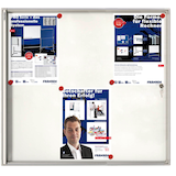 Artikelbild 1 für FRANKEN Schaukasten X-tra!Line silber 6x DIN A4 68,0 x 3,0 x 73,0 cm, 1 St., Artikelnummer 534053