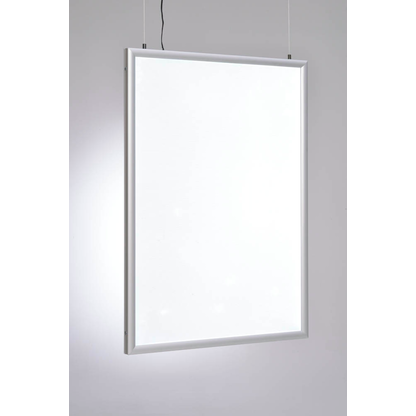 Artikelbild 2 für update displays LED-Leuchtrahmen Economy silber DIN A1 62,4 x 3,0 x 87,1 cm, 1 St., Artikelnummer 480405