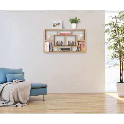 Artikelbild 6 für WOHNLING Wandregal buche 85,0 x 16,0 x 48,0 cm, 1 St., Artikelnummer 540522