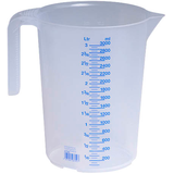 Artikelbild 1 für hünersdorff Messbecher transparent, Artikelnummer 678189