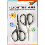 Artikelbild 1 für folia Silhouettenschere schwarz 10,5 cm, 2 St., Artikelnummer 690269