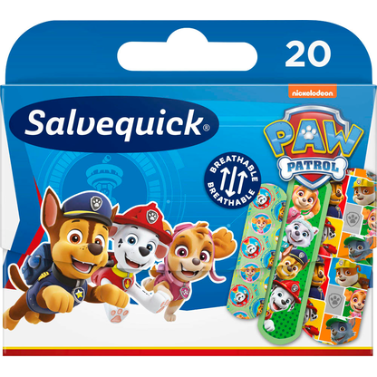 Artikelbild für Salvequick® Pflaster PAW PATROL 42080 bunt, 20 St., Artikelnummer 421897