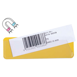 Artikelbild 1 für EICHNER Etikettenhalter magnetisch gelb 12,0 x 4,0 cm, 50 St., Artikelnummer 703056