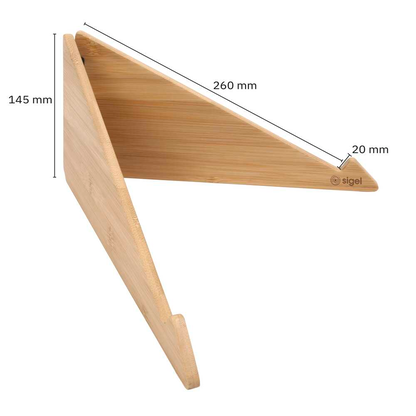 Artikelbild 2 für SIGEL Laptop-Ständer Eyestyle braun, Artikelnummer 747989