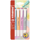 Artikelbild 1 für STABILO swing cool Pastel Textmarker farbsortiert, 4 St., Artikelnummer 967352