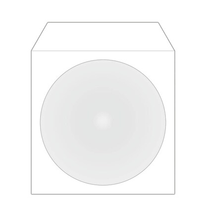 Artikelbild 4 für MediaRange 1er CD-/DVD-Hüllen Papiertaschen weiß, 50 St., Artikelnummer 415570