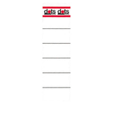 Artikelbild 1 für dots Ordneretiketten weiß für 8,0 cm Rückenbreite, 10 St., Artikelnummer 857730