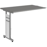 Artikelbild 1 für Kerkmann Anbautisch höhenverstellbar Priola grafit, silber rechteckig 100,0 x 60,0 x 68,0 - 82,0 cm, Artikelnummer 449619