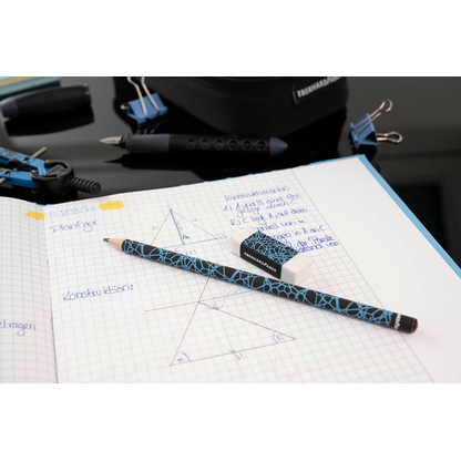 Artikelbild 3 für EBERHARD FABER Bleistift-Set HB schwarz/neon blau, 1 Set, Artikelnummer 106619