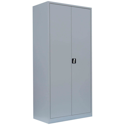 Artikelbild für LÜLLMANN Stahlschrank 530360 lichtgrau 4 Fachböden 92,5 x 60,0 x 195,0 cm, aufgebaut, 1 St., Artikelnummer 182919