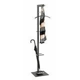 Artikelbild 1 für HAKU Möbel Kleiderständer 54553 schwarz Metall 8 Haken 35,0 x 175,0 cm, Artikelnummer 340608