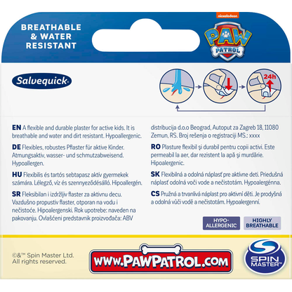 Artikelbild 2 für Salvequick® Pflaster PAW PATROL 42080 bunt, 20 St., Artikelnummer 421897