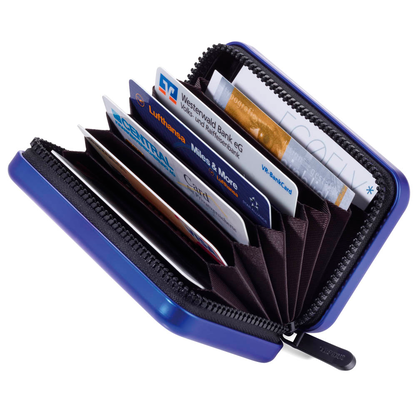 Artikelbild 2 für TROIKA® Kreditkartenetui KARTENKOFFER blau 7,0 x 10,5 cm, 1 St., Artikelnummer 665949